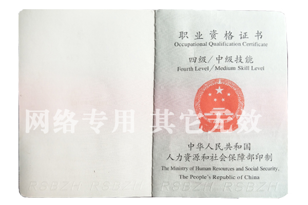 职业资格证2
